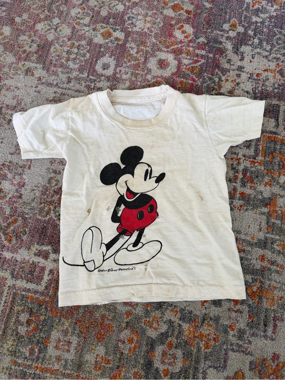Vintage 1970s Walt Disney Productions Mickey Single Stitch T-Shirt